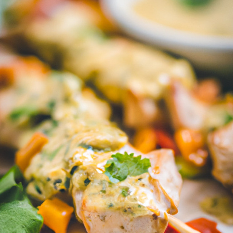 Succulent Grilled Chicken Satay Delight