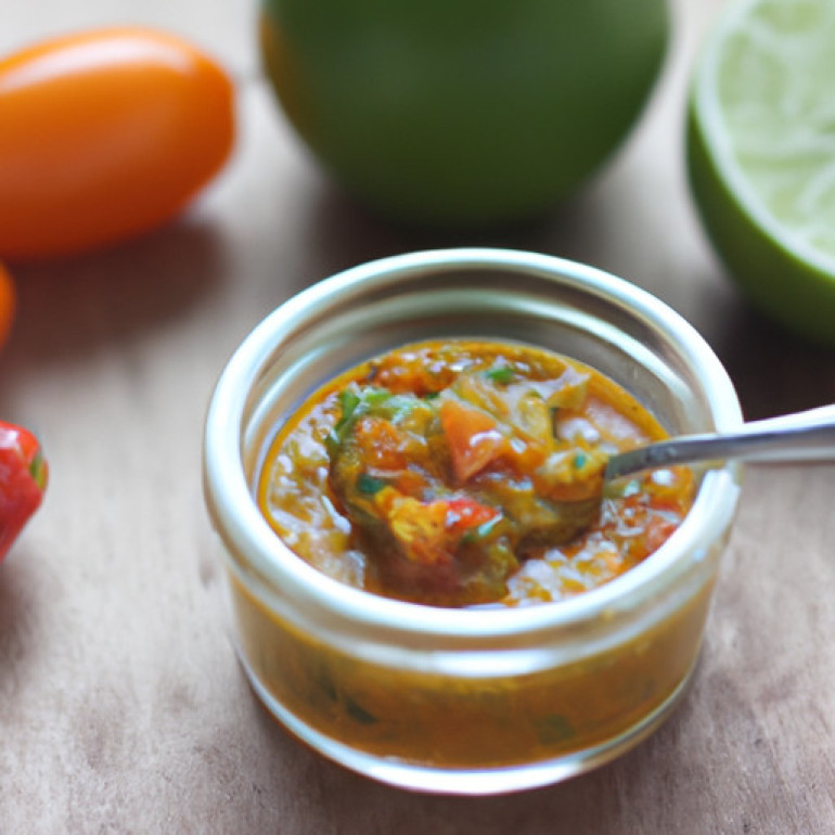 Flavorful Tomato Tomatillo Chutney Recipe