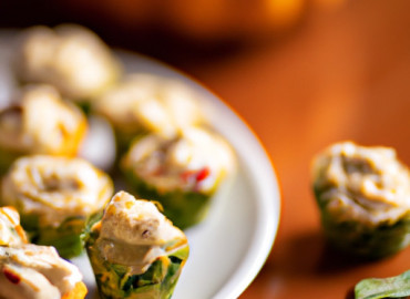 Savory Pumpkin Muffins with Creamy Cheese Filling - A Delectable Twist