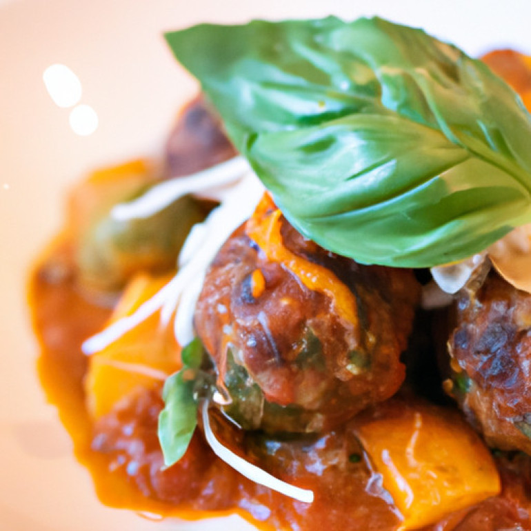 Tropical Meatballs with a Hawaiian Flair