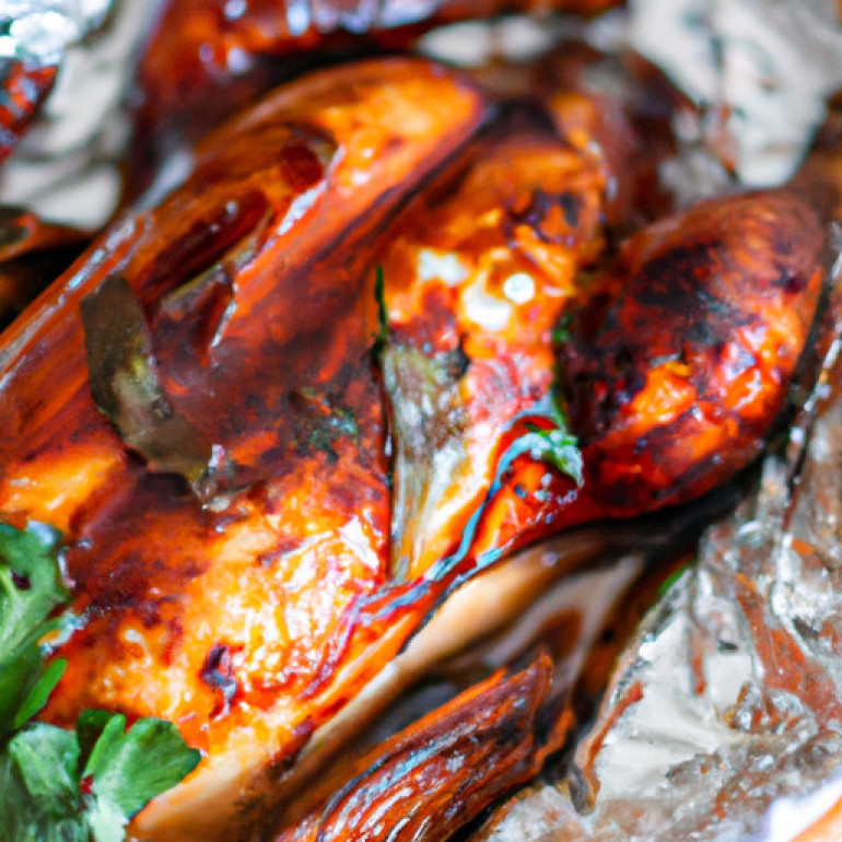 Savory Foil-Wrapped Chicken Delight