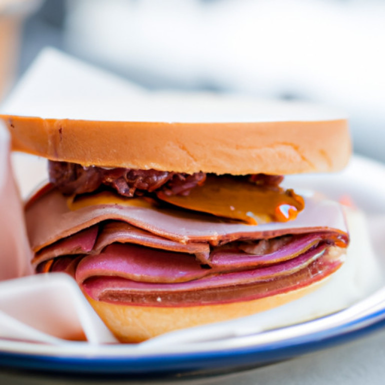Ultimate Smoky Ham BBQ on a Bun