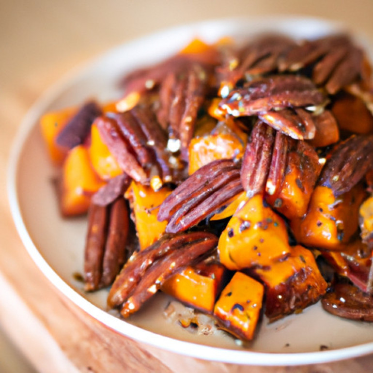 Irresistible Apricot and Pecan Sweet Potato Delight