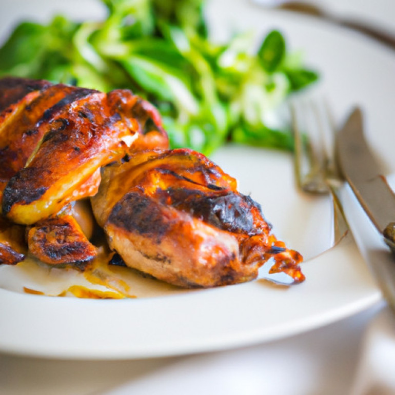 Savory Bacon-Infused Roast Chicken Delight