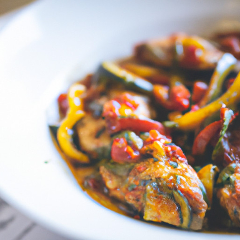 Savory Chicken Ratatouille Delight