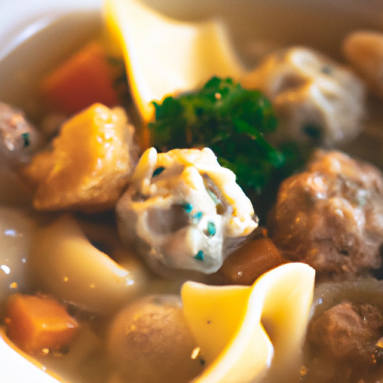 Hearty Meatball Tortellini Soup: A Delicious Twist!