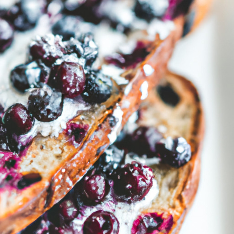 Blueberry Bliss Stuffed Toast Recipe