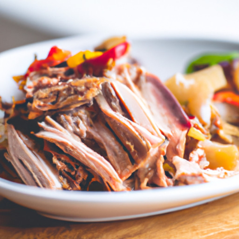 Savory Slow-Cooked Pulled Pork Delight