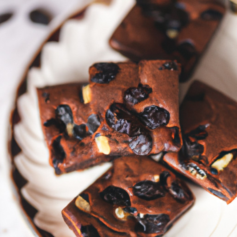 Decadent Rum Raisin Brownies: A Boozy Twist on a Classic Treat