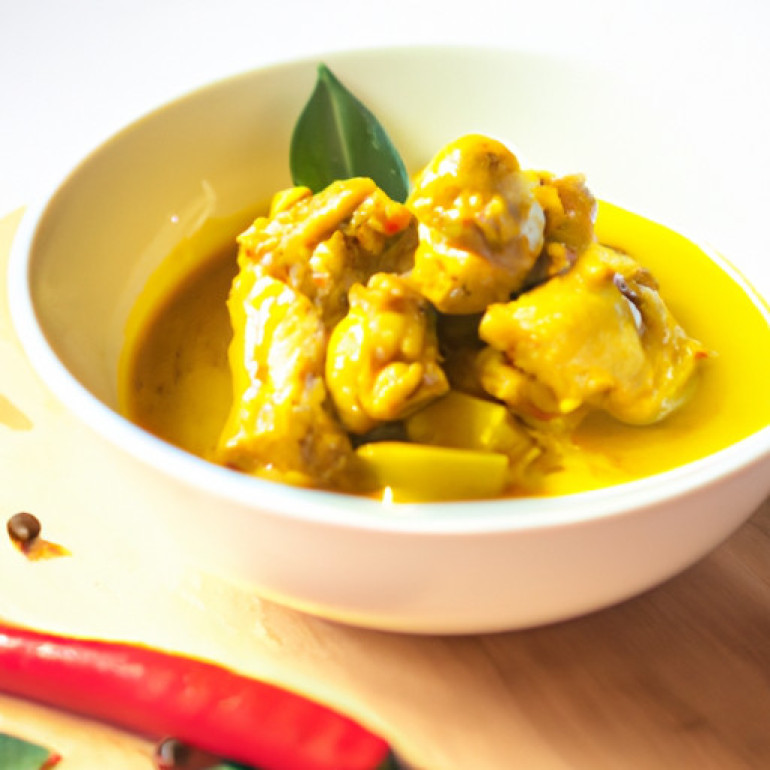 Delicious Mango Chicken Curry: A Malaysian Twist