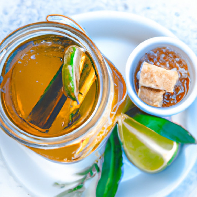 Sweet Citrus Elixir: Brown Sugar Honey Limeade Recipe
