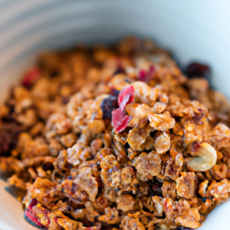 Deliciously Balanced Homemade Granola Recipe