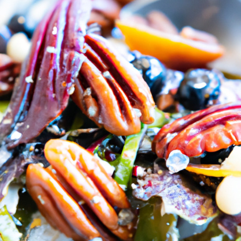 Nutty Delight Salad Recipe: Hazelnut, Blue Cheese, and Pecan Medley