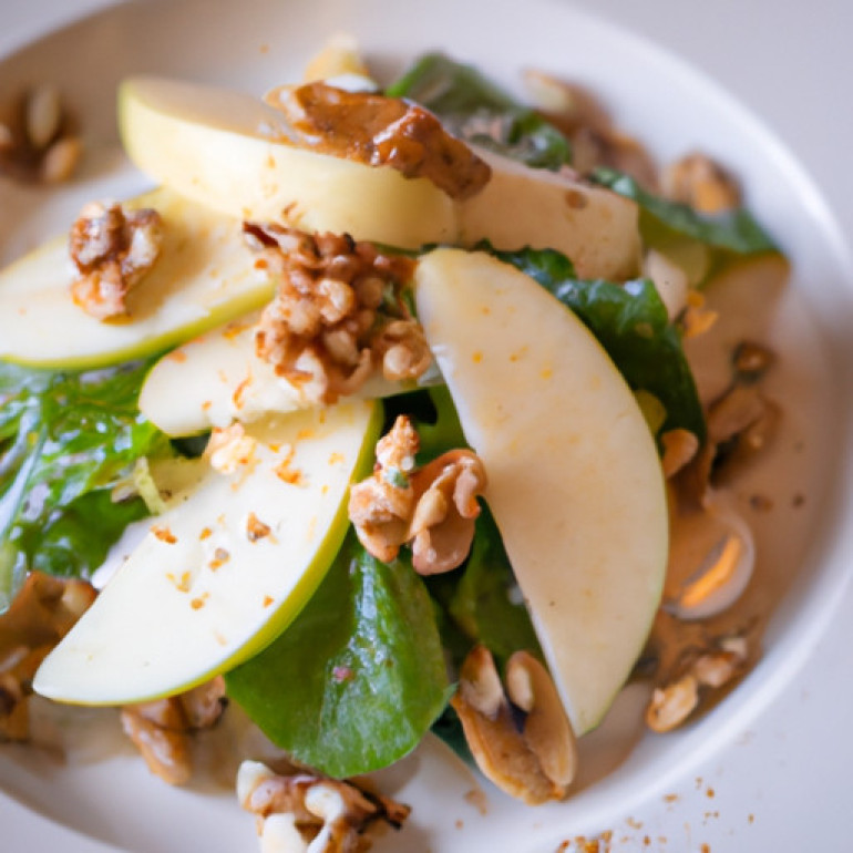 Crunchy Apple Walnut Salad Recipe: A Delicious Twist of Nature!