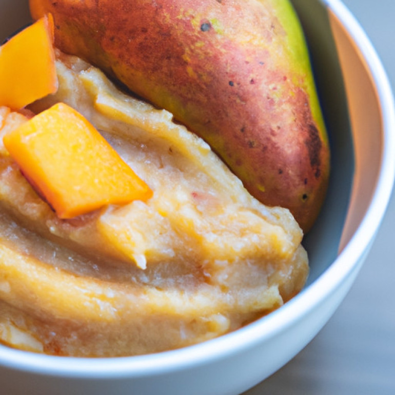 Savory Sweet Potato Pear Mash: A Delectable Blend