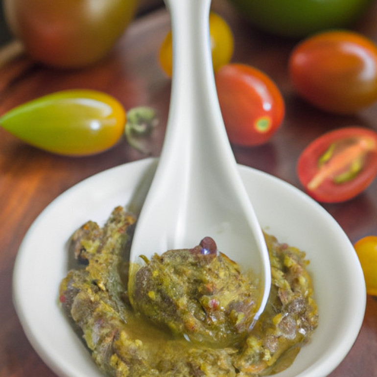 Savory Green Tomato Chutney Recipe: A Delicious Twist!