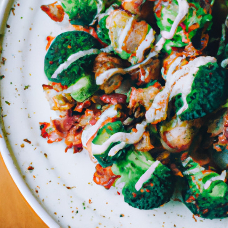Savory Bacon Ranch Broccoli Bites