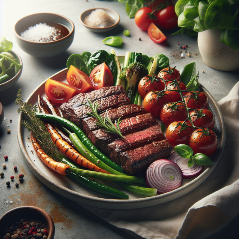 Sizzling Grilled Flat Iron Steak Recipe