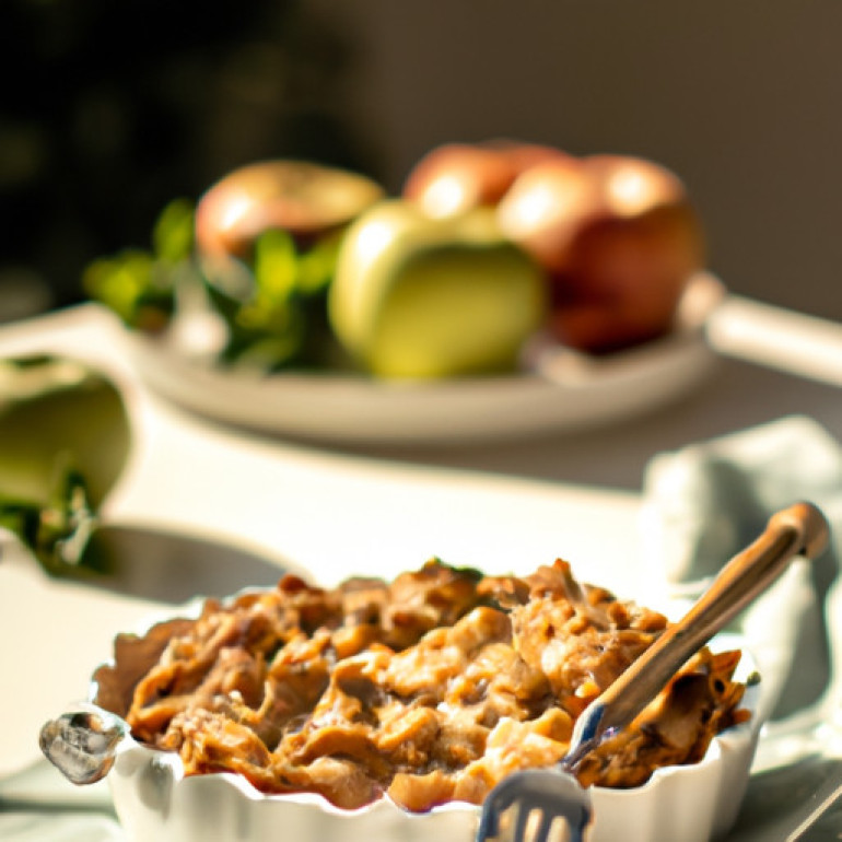Succulent Apple Pie Crumble Topping