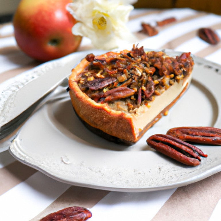 Ultimate Apple-Pecan Cheesecake Recipe: A Deliciously Divine Dessert