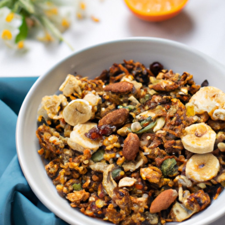 Savor the Nutty Sweetness: Exquisite Fruit and Nut Granola