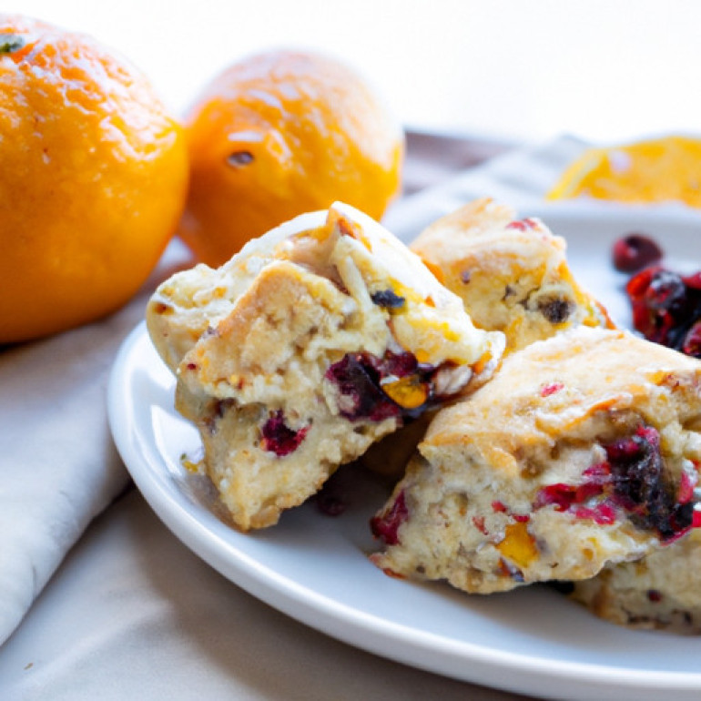 Zesty Cranberry Orange Scones: A Delicious Twist on a Classic Recipe