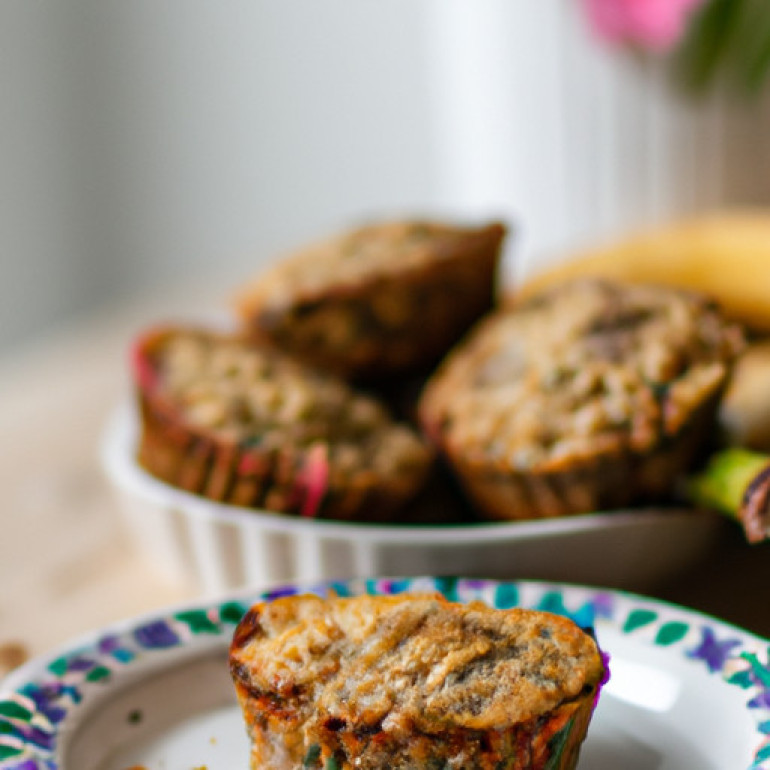Savoring Emily's Irresistible Banana Oat Muffins