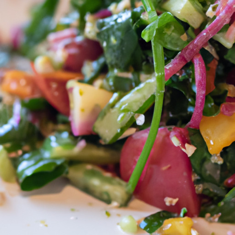 Ultimate Garden Harvest Chopped Salad Recipe