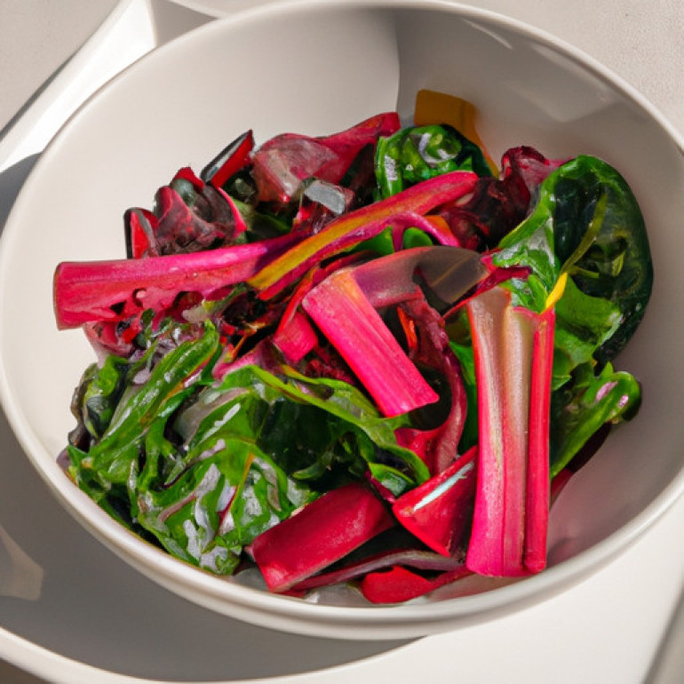 Savory Red Chard with Sweet Onions: A Flavorful Combination
