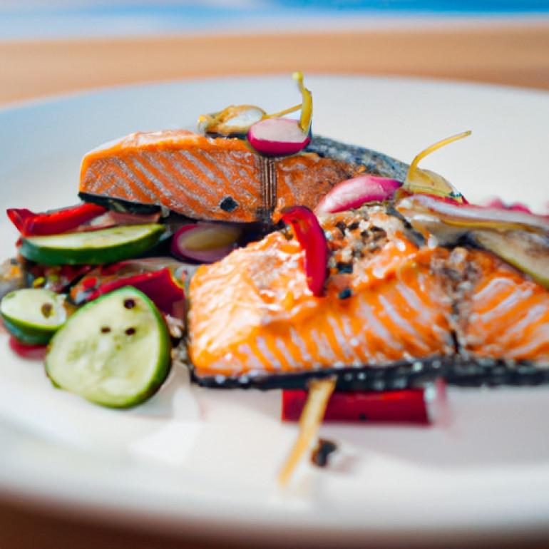 Savory Coconut Honey Glazed Salmon Recipe