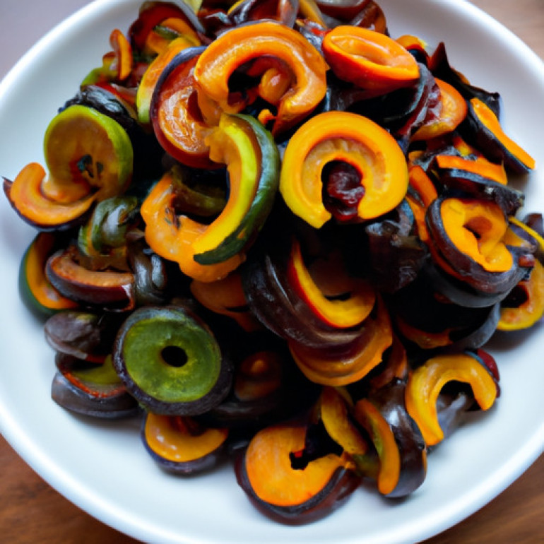 Delightful Roasted Acorn Squash with a Sweet Twist