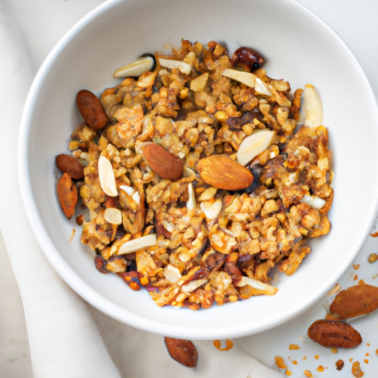 Ultimate Maple Almond Crunch Granola Recipe