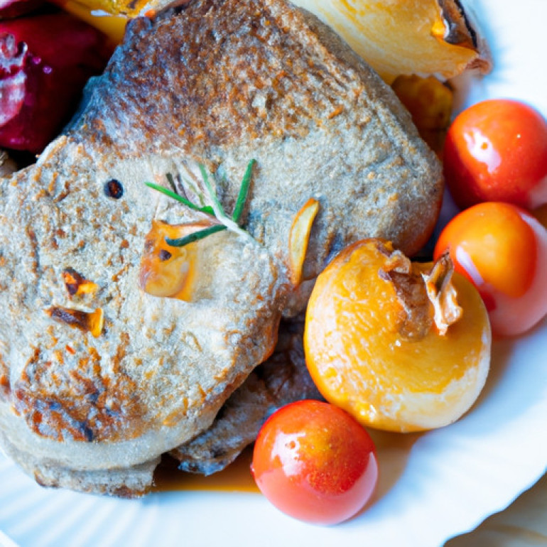 Savory Sherry Apple Pork Chop Delight