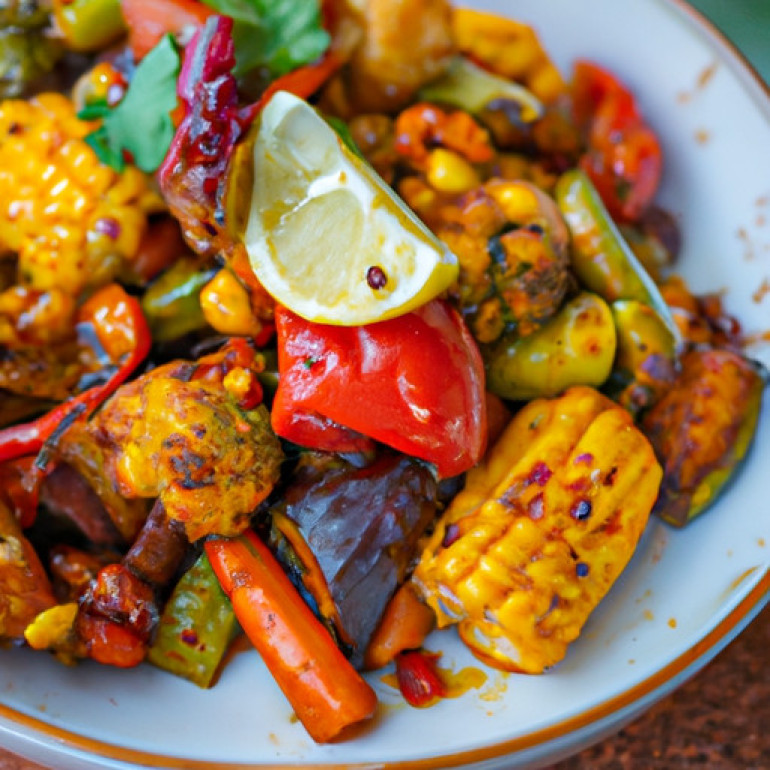 Savory Chipotle Roasted Veggie Mix: A Flavorful Delight