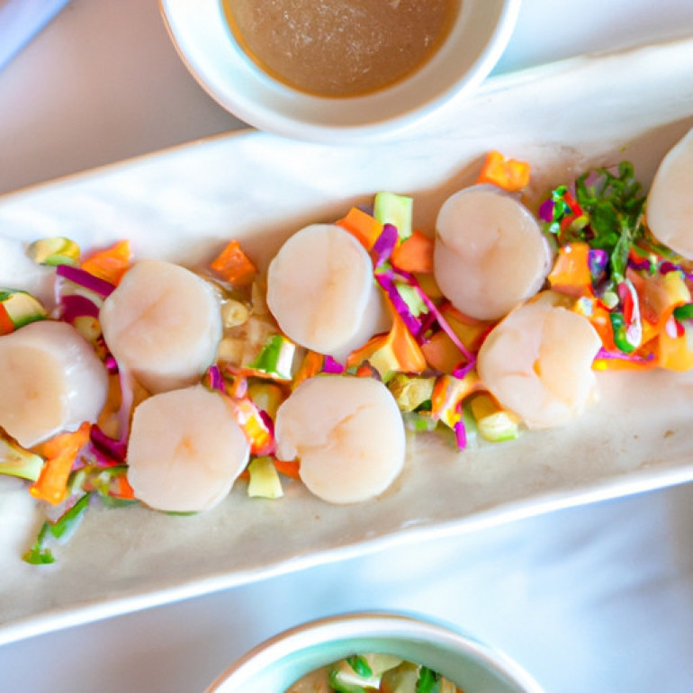 Savor the Sea: Scallops Ceviche Delight