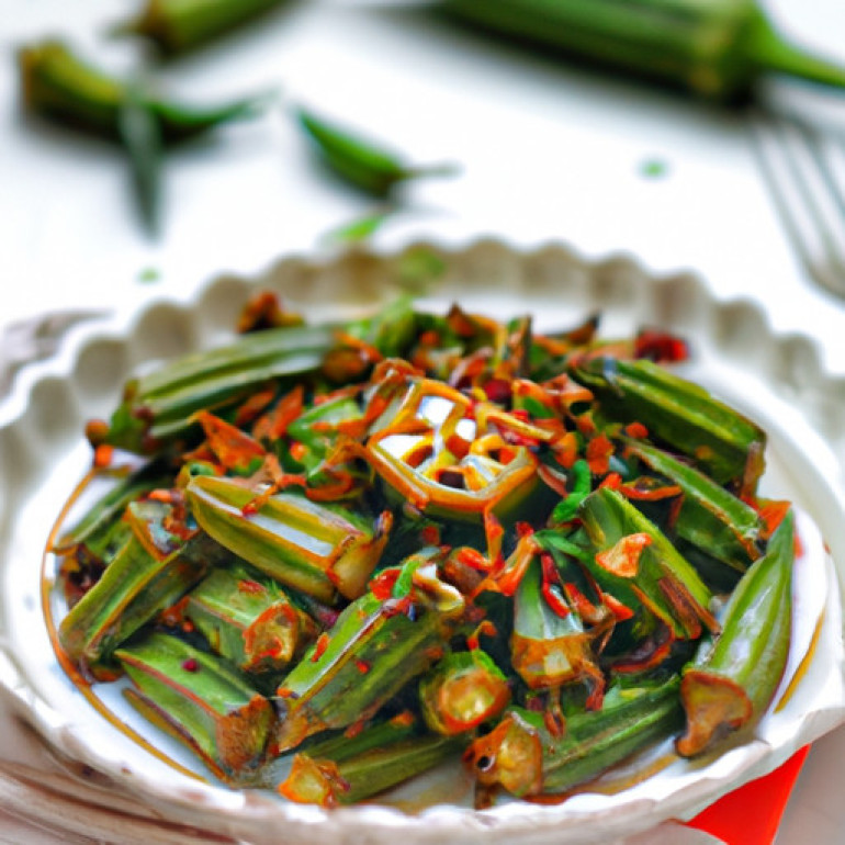 Zesty Air-Fried Okra Recipe: A Flavorful Twist