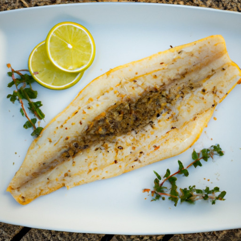 Savor the Zesty Flavors of Lemon Pepper Flounder Fillets
