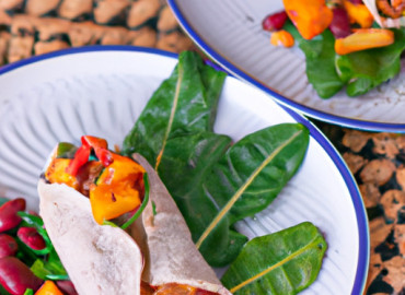 Savory Vegan Sweet Potato Bean Burritos: A Delectable Plant-Based Delight