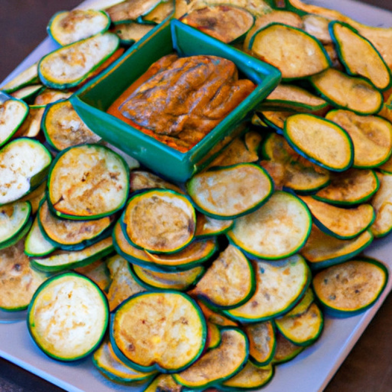 Crispy Zucchini Nacho Chips: A Delicious Twist on a Classic Snack