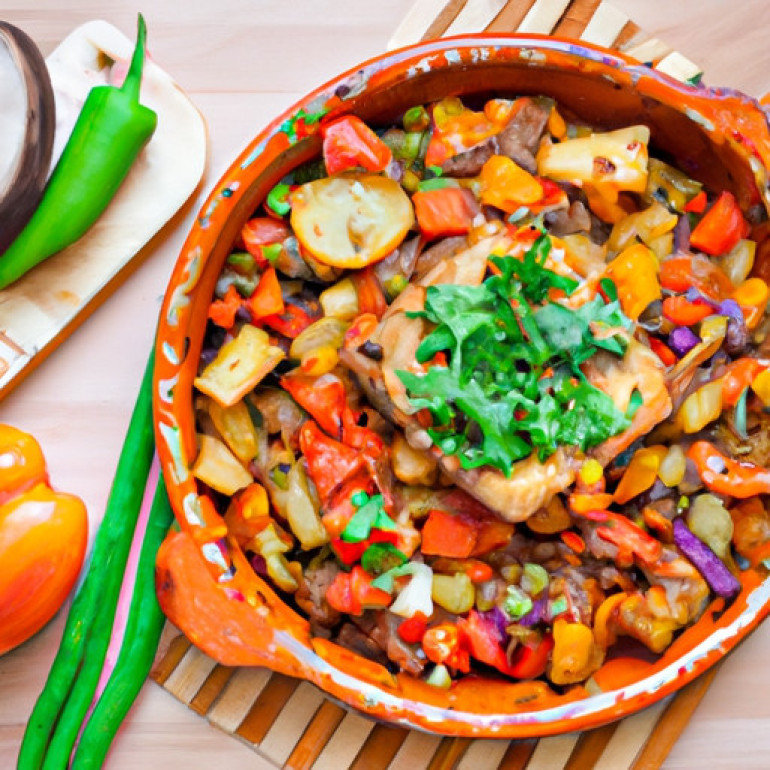 Flavorful Vegan Mexican Casserole: A Delicious Plant-Based Dish