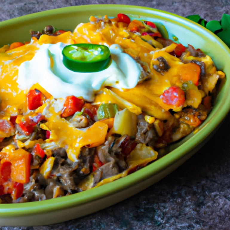 Savory Mexican Beef Bake: A Simple and Flavorful Dish