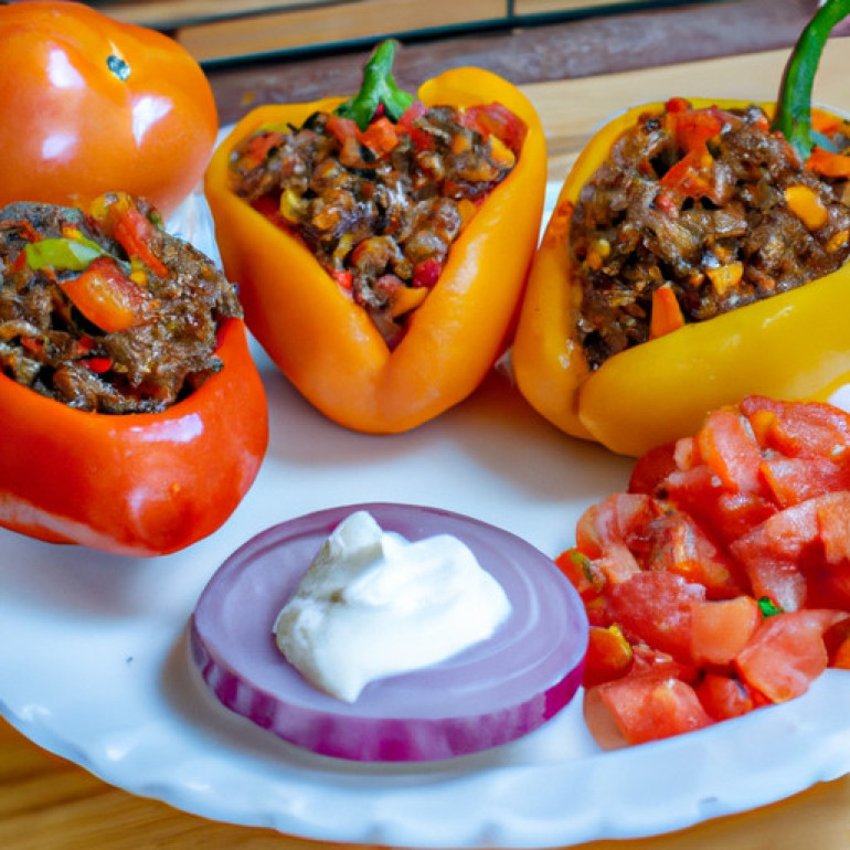 Savory Taco-Infused Stuffed Peppers Recipe