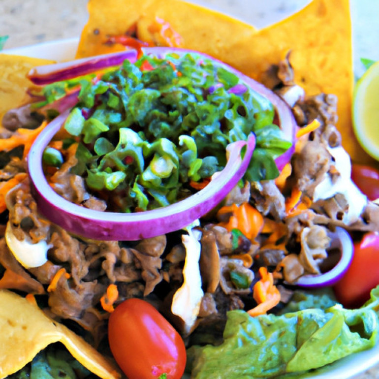 Savory Taco Salad Recipe by Lee: A Flavorful Twist