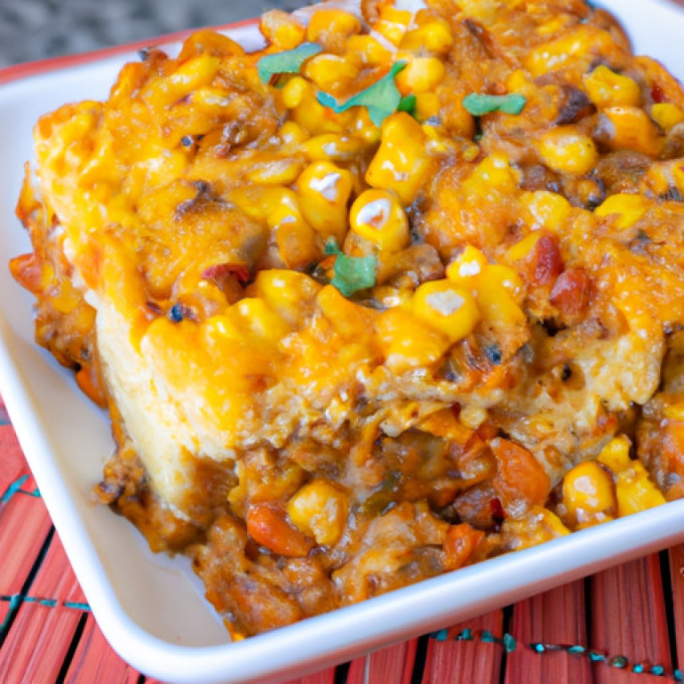 Savory Turkey Cornbread Bake: A Mexican-Inspired Delight