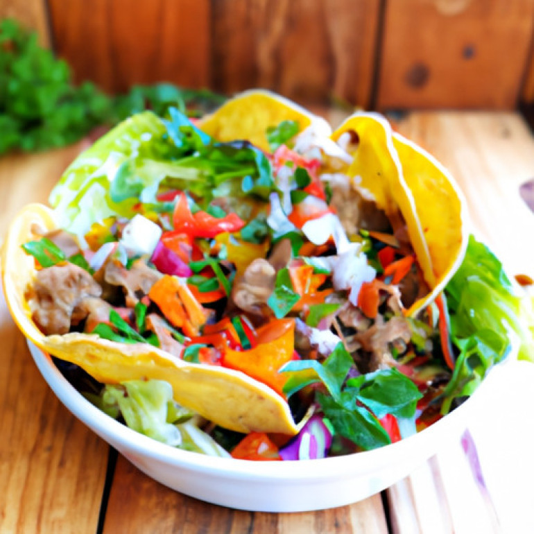 Healthy Taco Salad Recipe: A Lighter Twist on a Classic Favorite