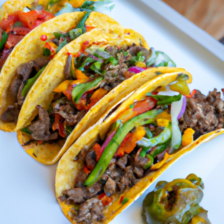 Savory Green Chili Beef Tacos: A Flavorful Twist!