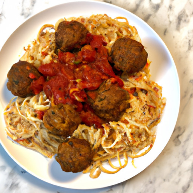 Savory Mexican-Inspired Spaghetti and Meatballs Recipe