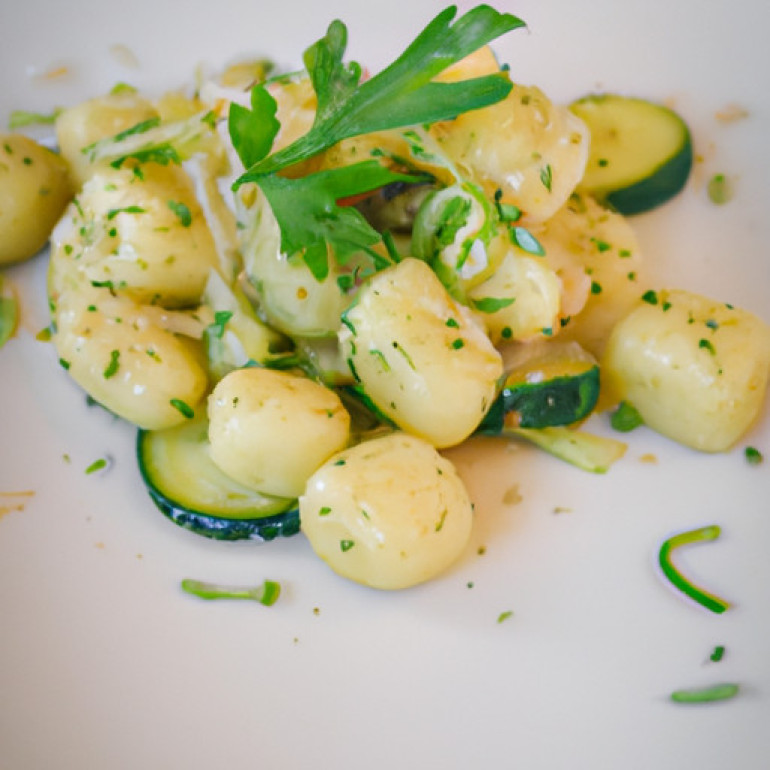 Ultimate Gnocchi and Zucchini in Garlic Parmesan Delight