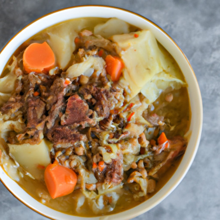 Savor the Best Beef, Lentil, and Cabbage Soup: A Hearty Delight