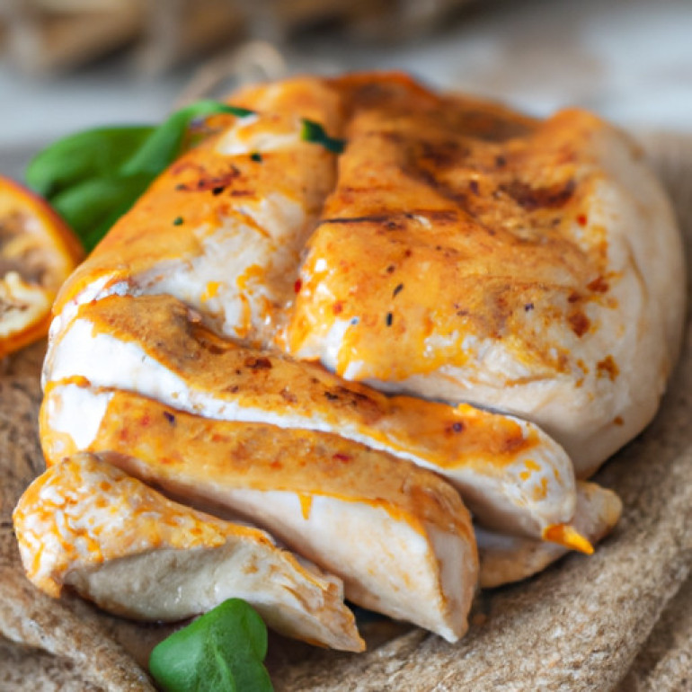 Flavorful Baked Chicken with a Sweet and Spicy Kick